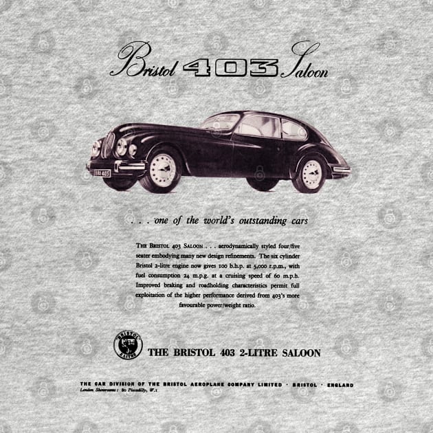 BRISTOL 403 - advert by Throwback Motors